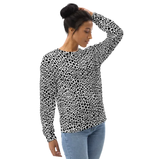Noir Network on a Sweatshirt