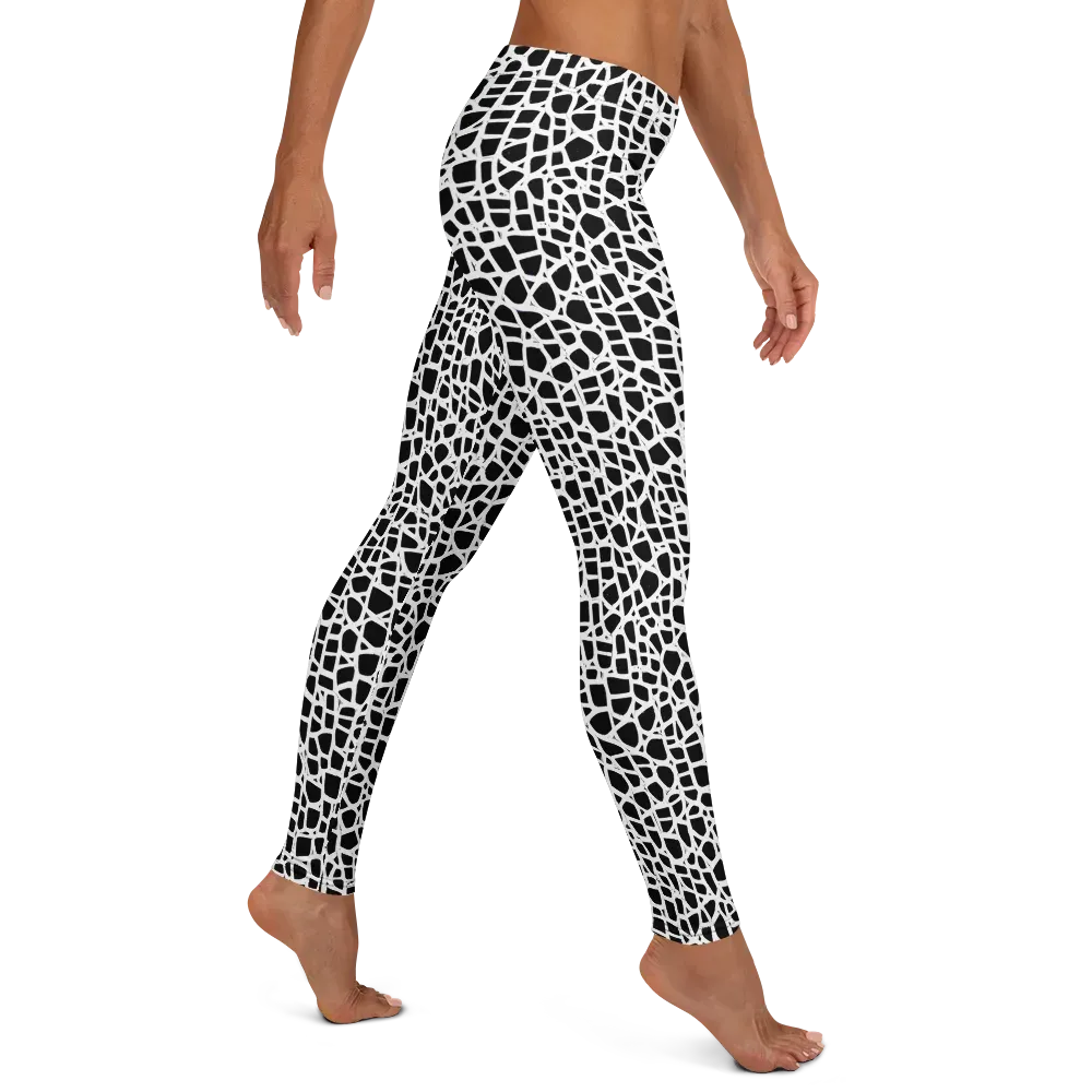 Noir Network on Leggings — Right