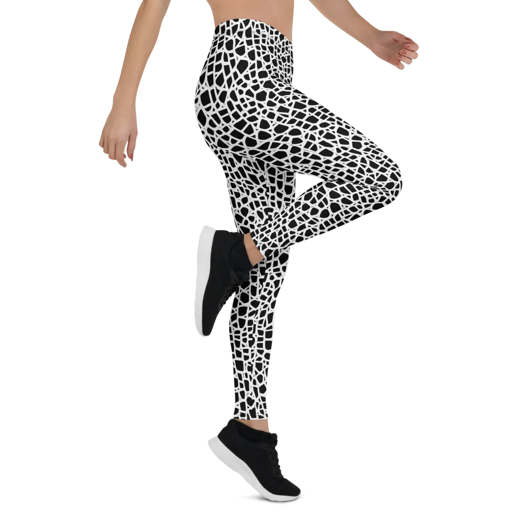 Noir Network on Leggings — Right
