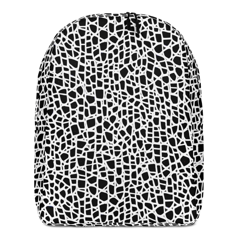 Noir Network on Minimalist Backpack — Front
