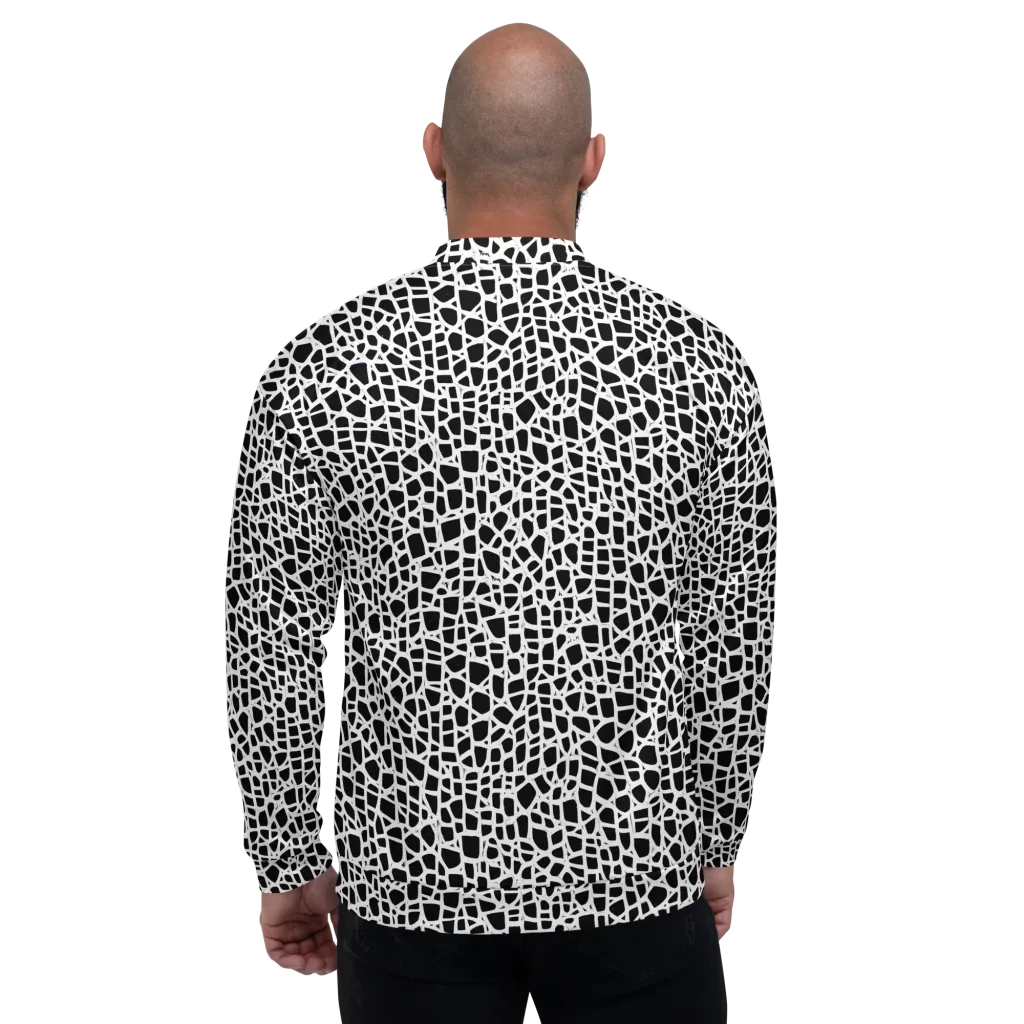 Noir Network on Bomber Jacket — Back