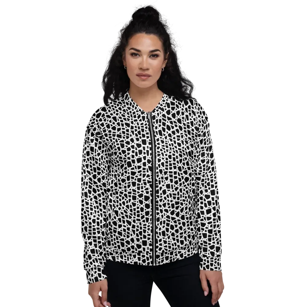 Noir Network on Bomber Jacket — Front