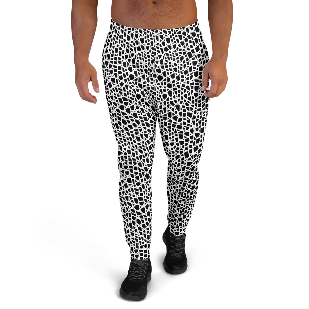 Noir Network on Men's Joggers — Front