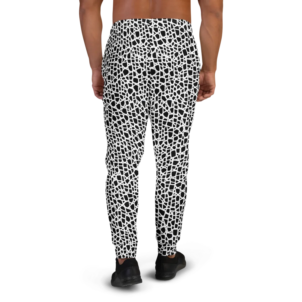 Noir Network on Men's Joggers — Back