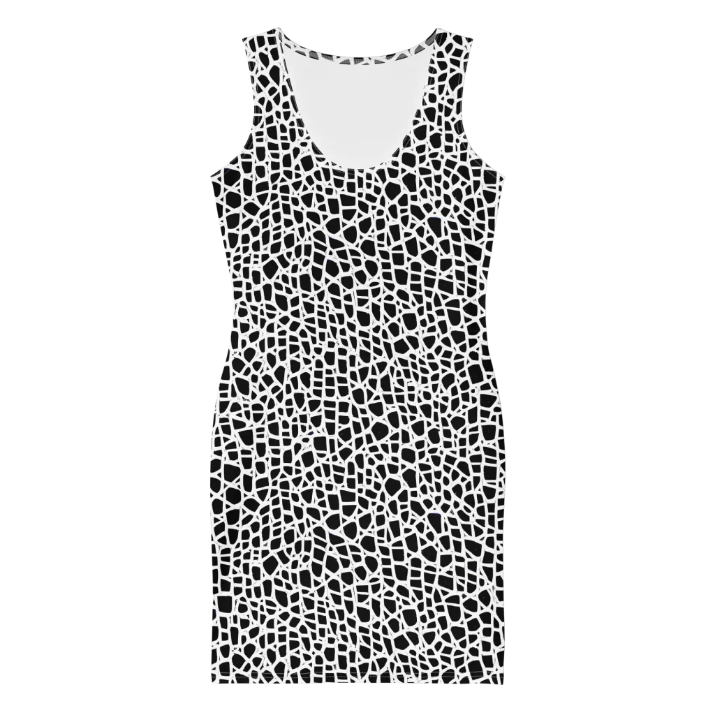 Noir Network on Bodycon Dress — Front