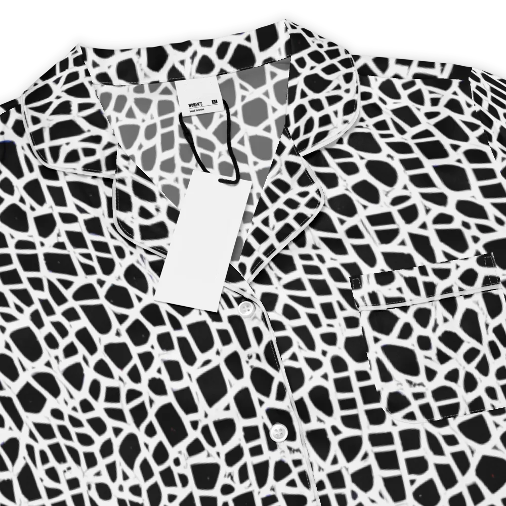 Noir Network on Women's Short Sleeve Pajama Top — Product details