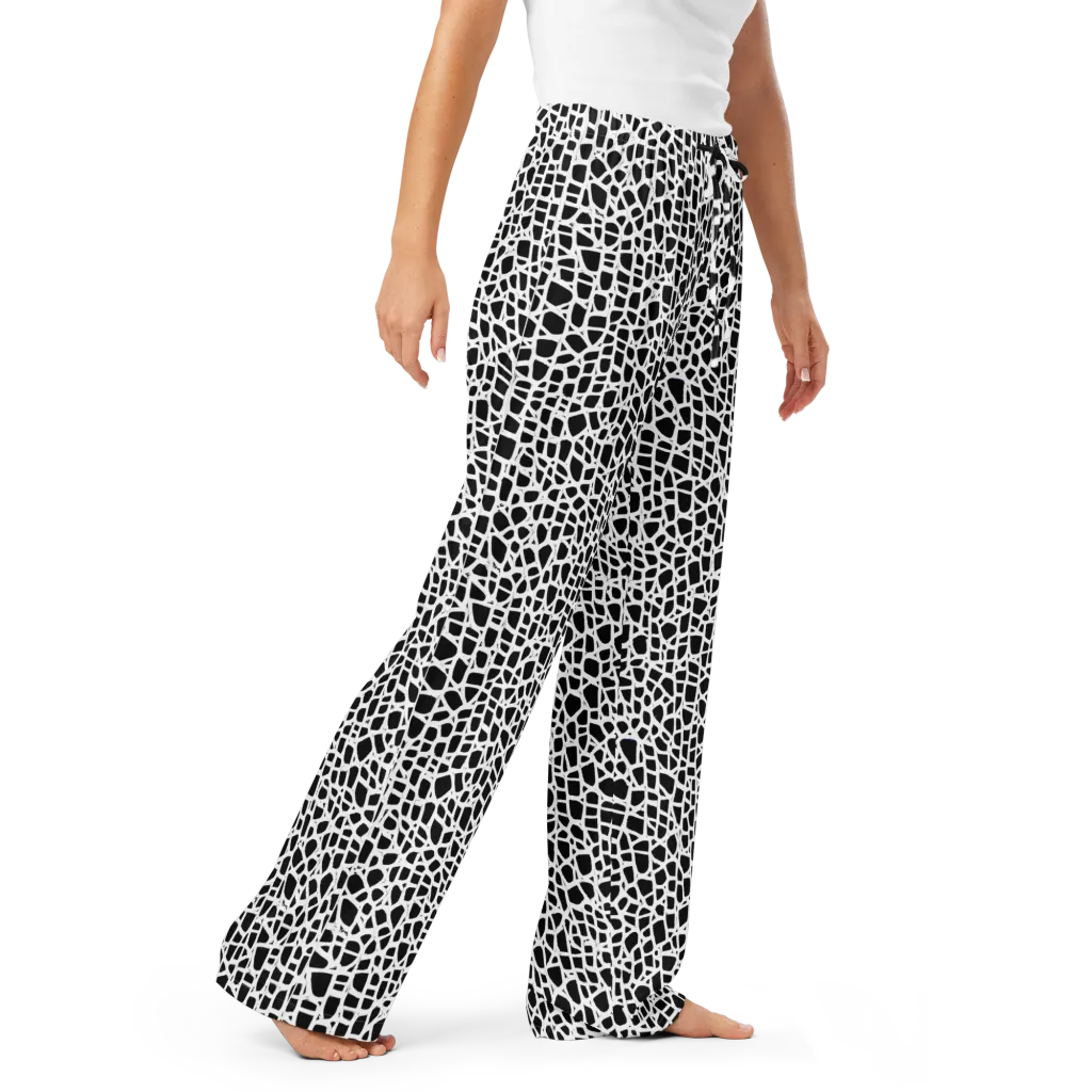 Noir Network on Women's Pajama Pants — Right Front