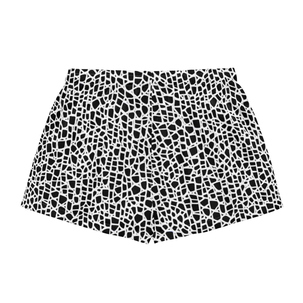 Noir Network on Women's Pajama Shorts — Back