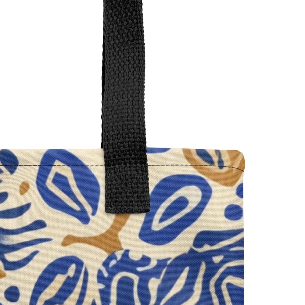 Blue Garden Static on Tote Bag — Product details