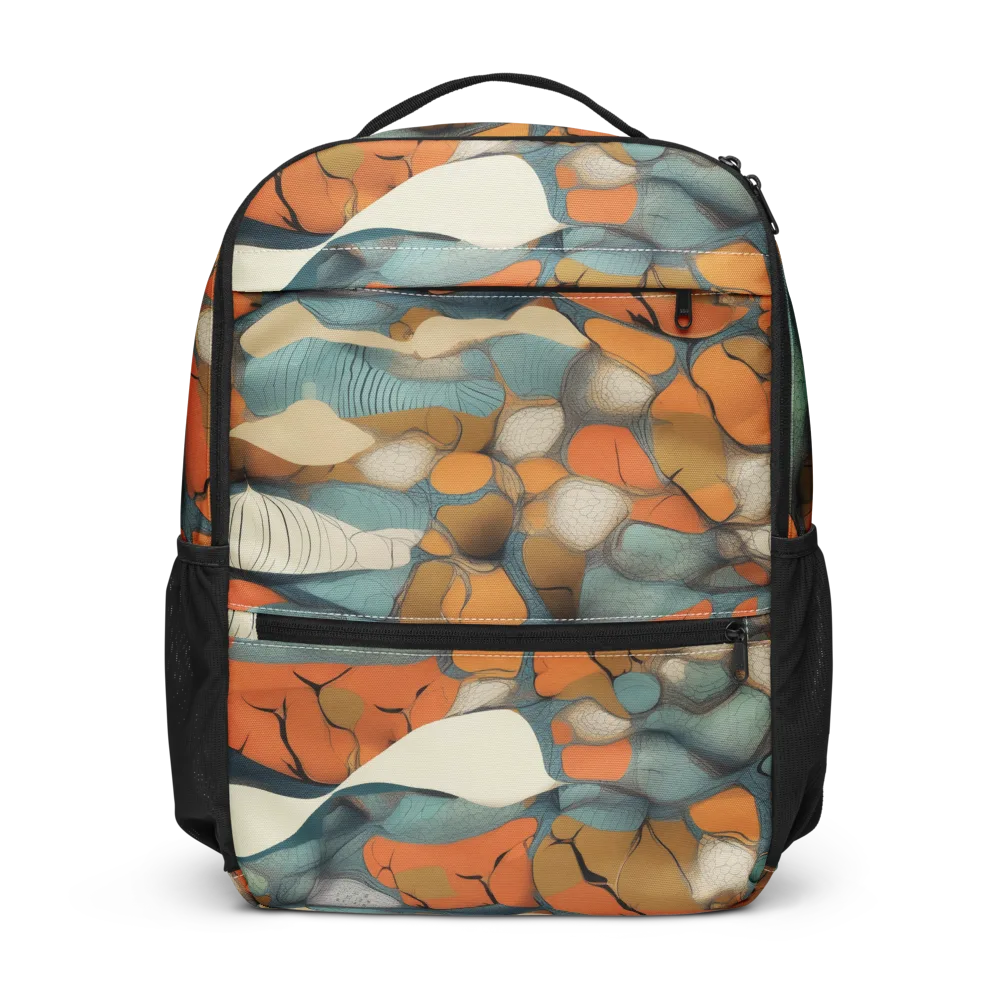 Tidal Cellwork on Utility Backpack — Front
