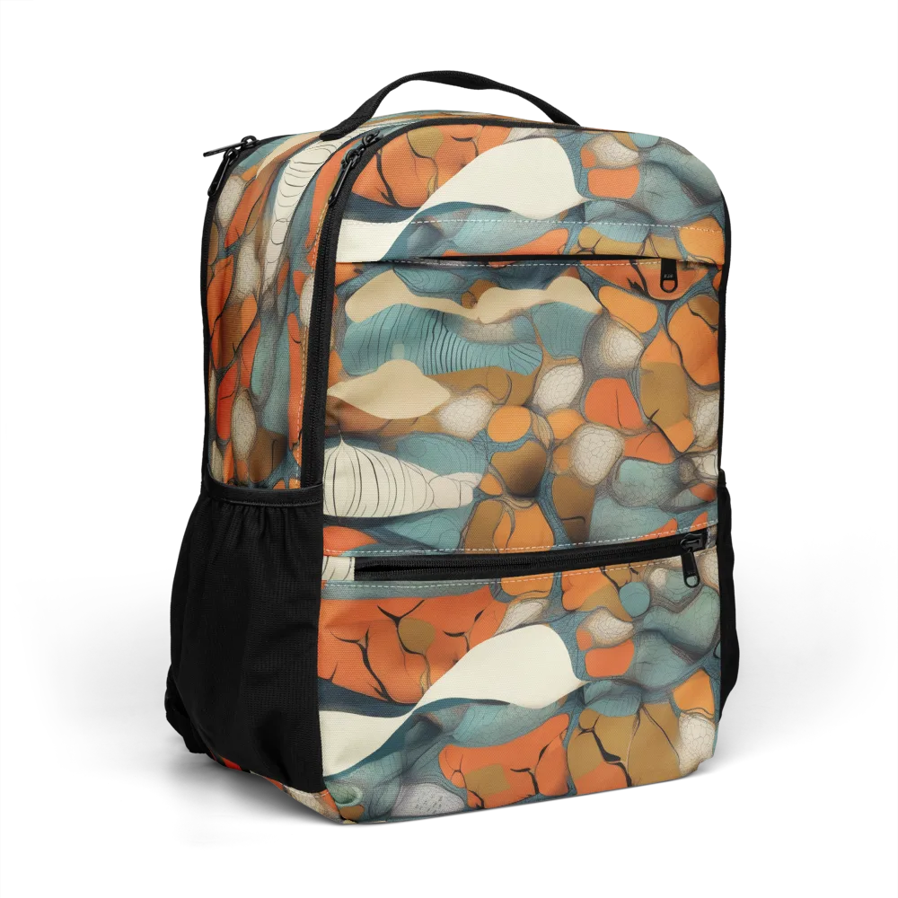Tidal Cellwork on Utility Backpack — Right Front