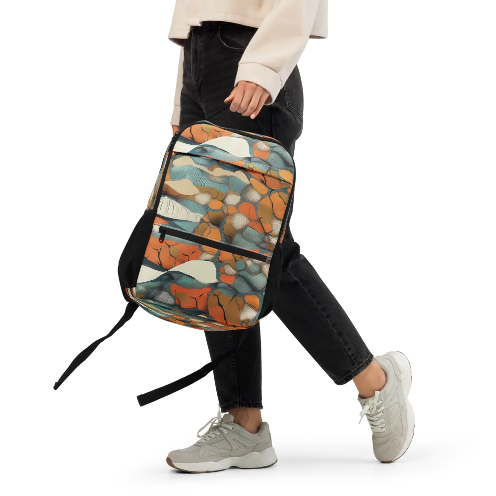 Tidal Cellwork on Utility Backpack — Front