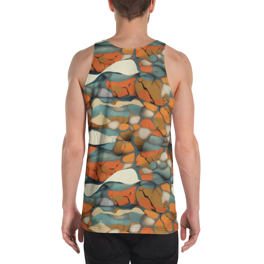 Tidal Cellwork on Men's Tank Top — Back