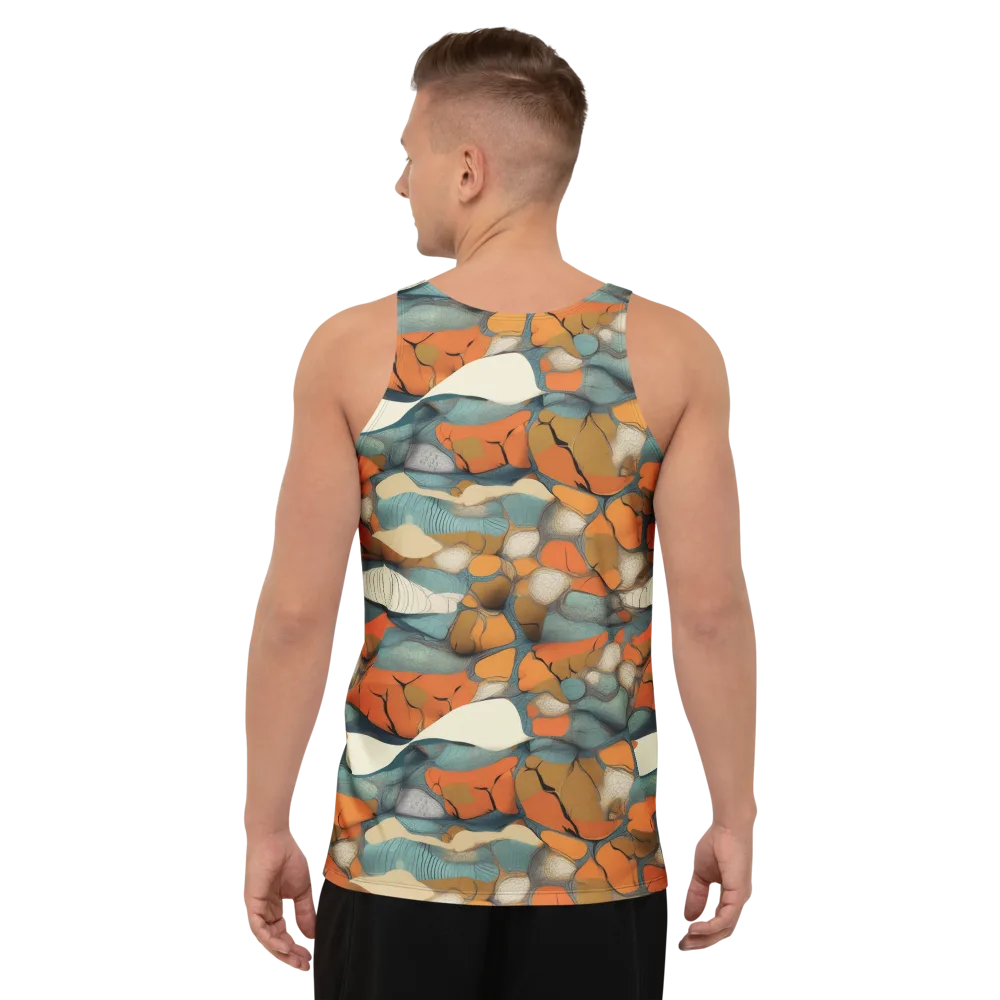 Tidal Cellwork on Men's Tank Top — Back