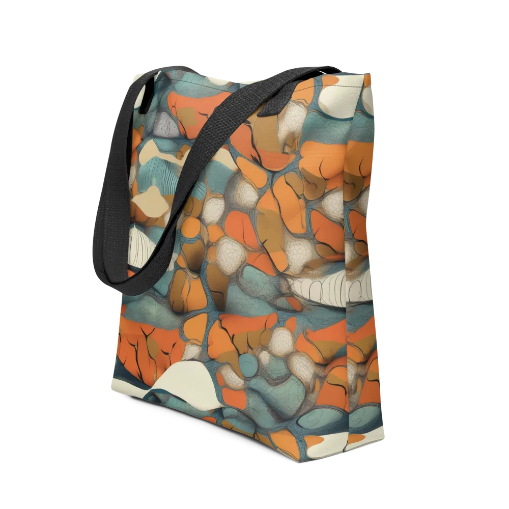 Tidal Cellwork on Tote Bag — Front