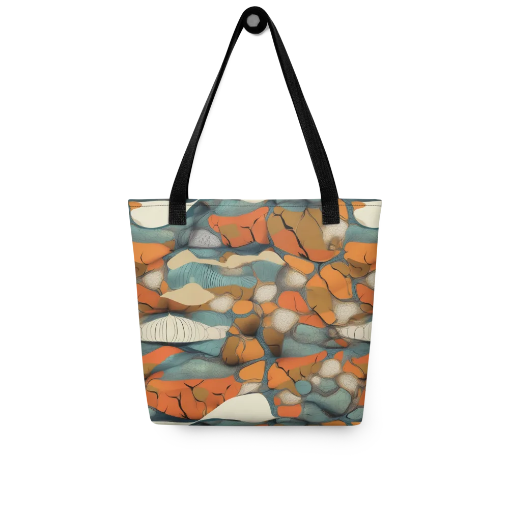 Tidal Cellwork on Tote Bag — Front