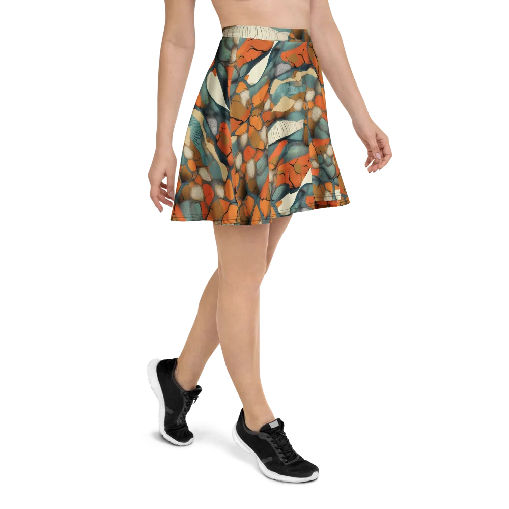 Tidal Cellwork on Skater Skirt — Right