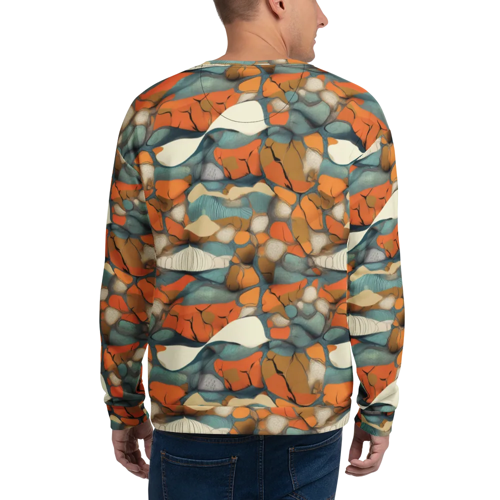 Tidal Cellwork on Sweatshirt — Back