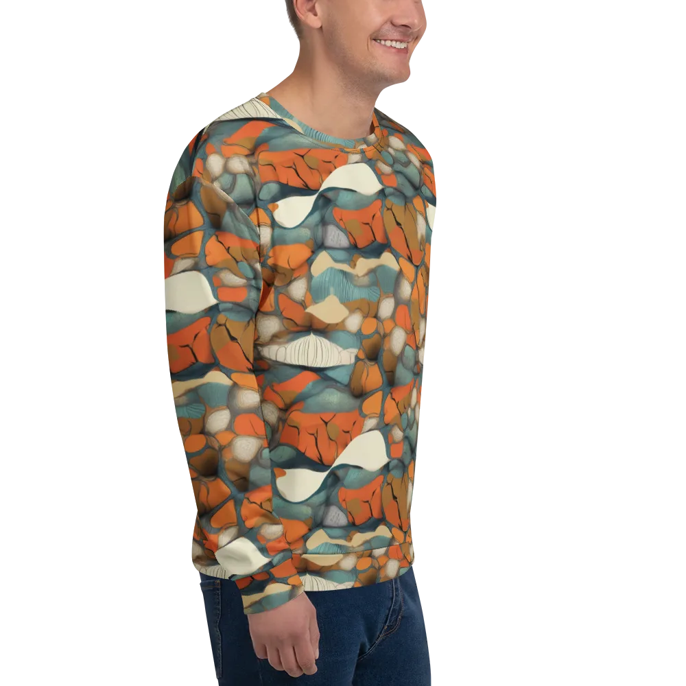 Tidal Cellwork on Sweatshirt — Right Front
