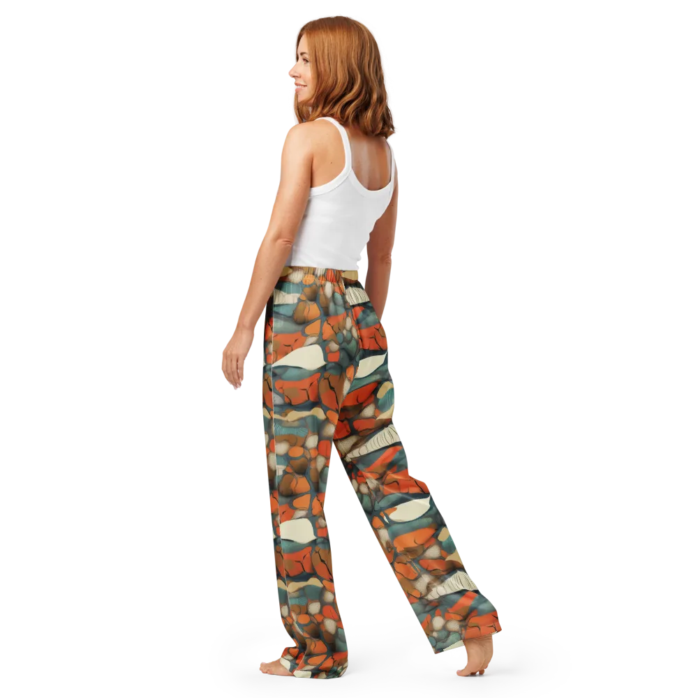 Tidal Cellwork on Women's Pajama Pants — Back