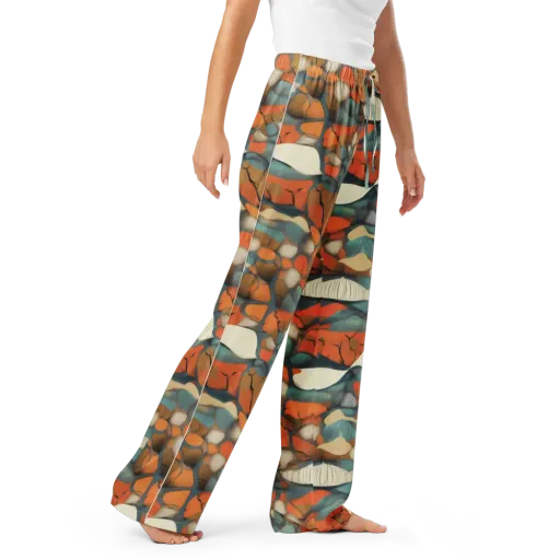 Tidal Cellwork on a Women's Pajama Pants