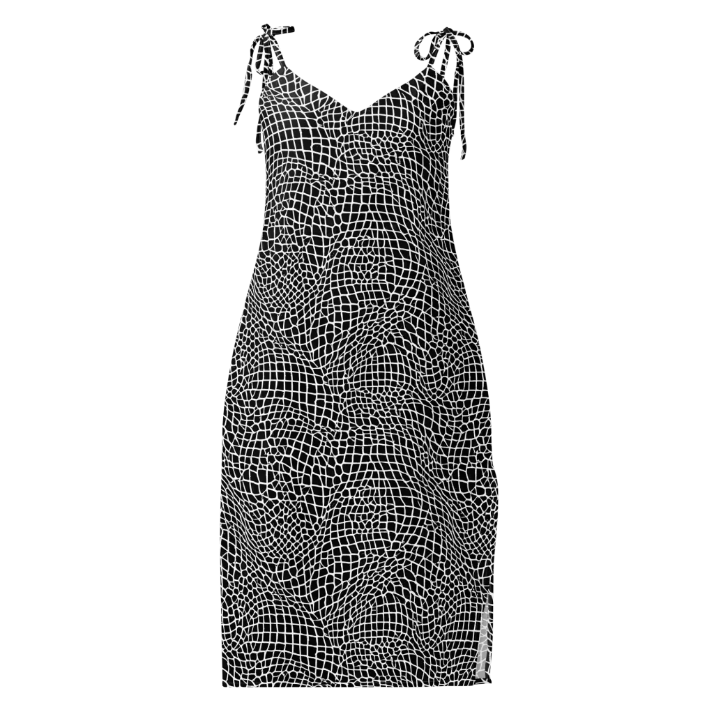 Obsidian Web on Slip Dress — Front