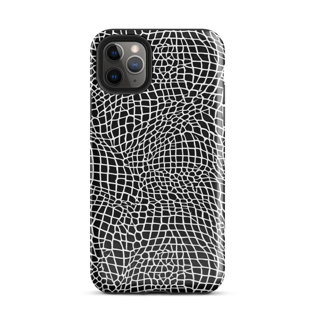 Obsidian Web on Tough Case for iPhone® — Front