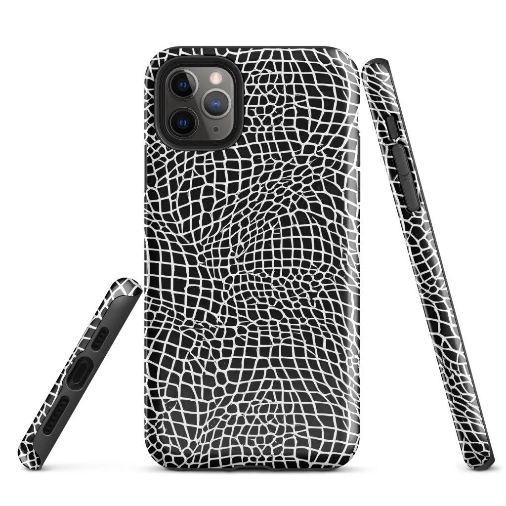 Obsidian Web on Tough Case for iPhone® — Front