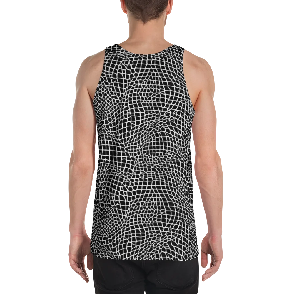Obsidian Web on Men's Tank Top — Back