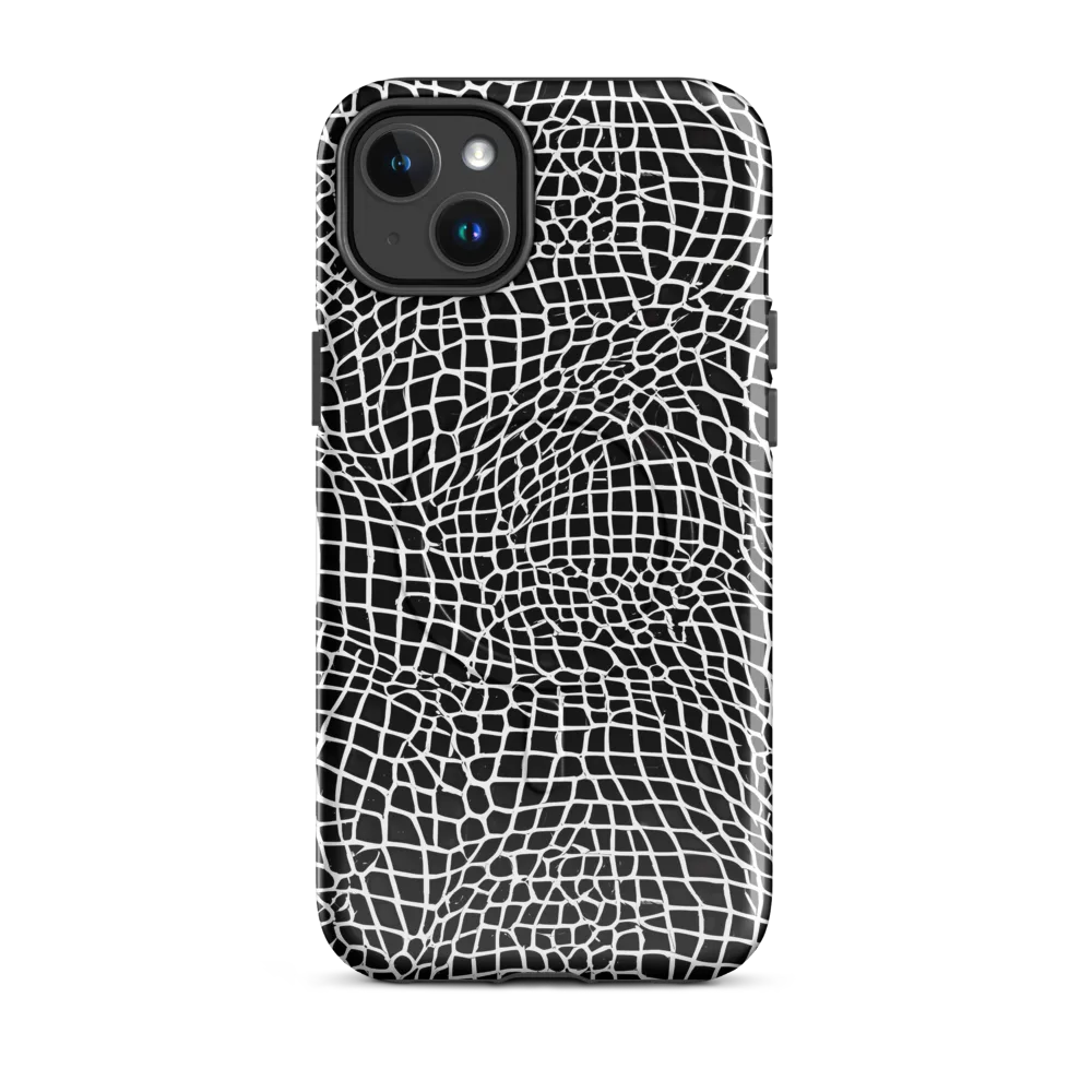 Obsidian Web on MagSafe Tough Case for iPhone® — Front