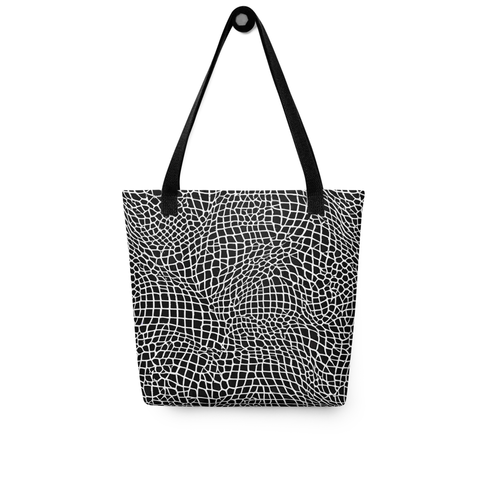 Obsidian Web on Tote Bag — Front