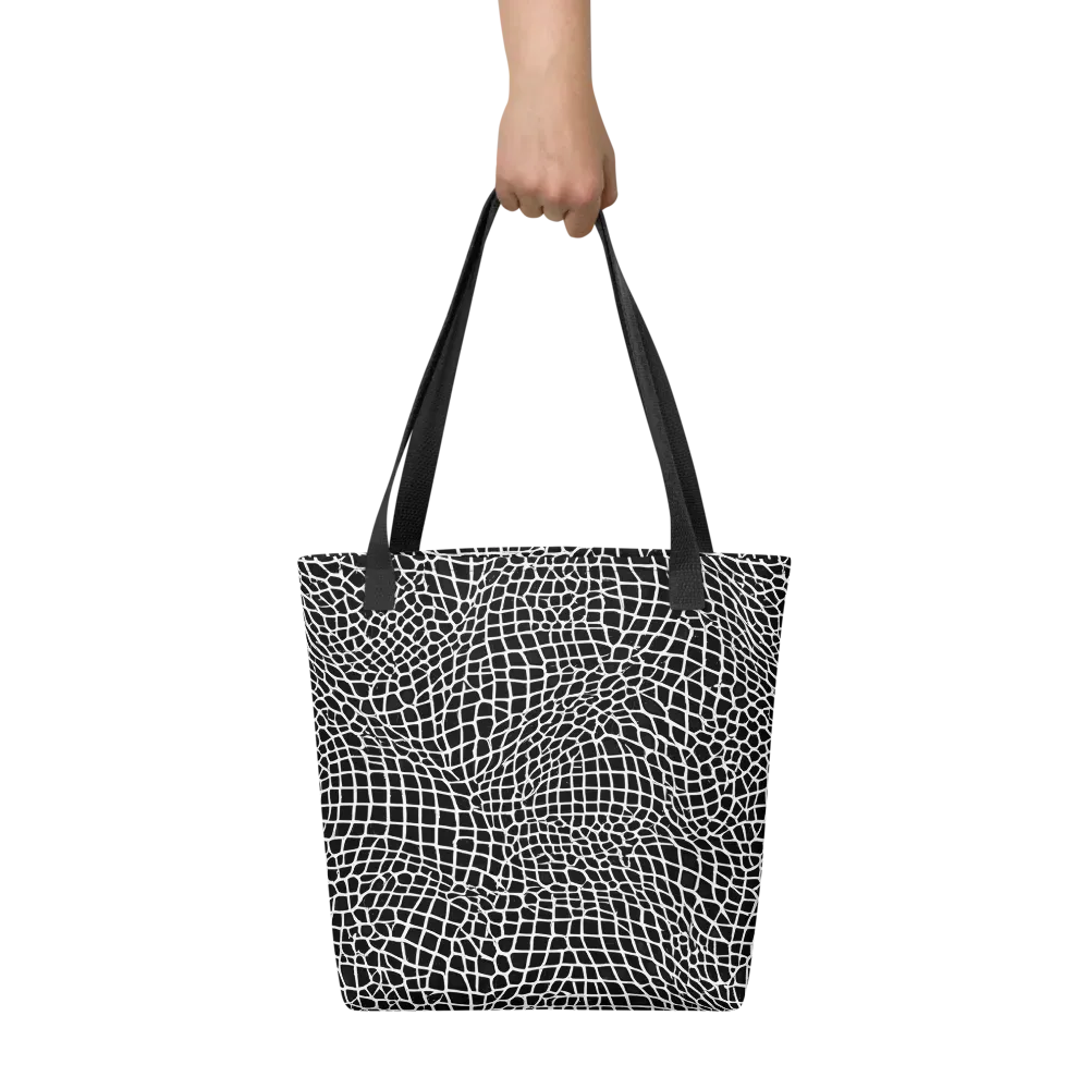 Obsidian Web on Tote Bag — Front