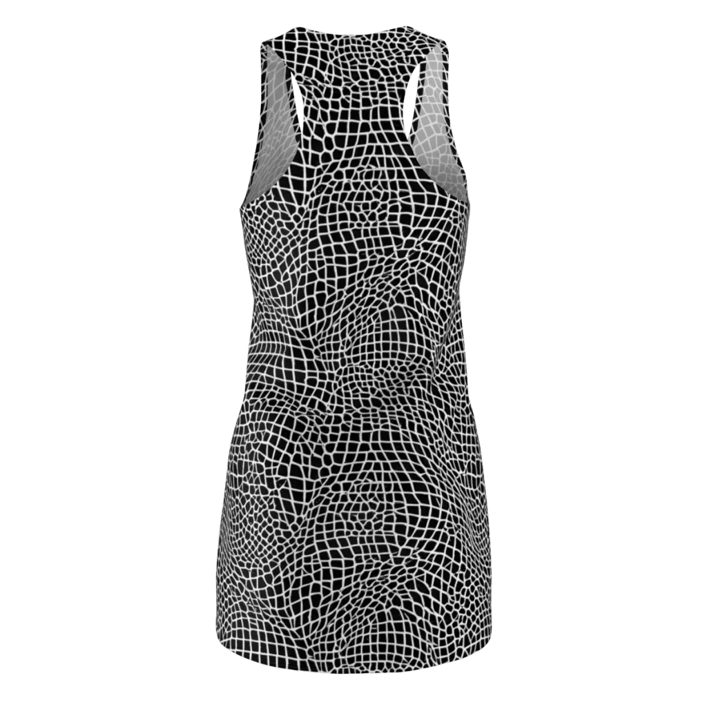 Obsidian Web on Racerback Dress — Back