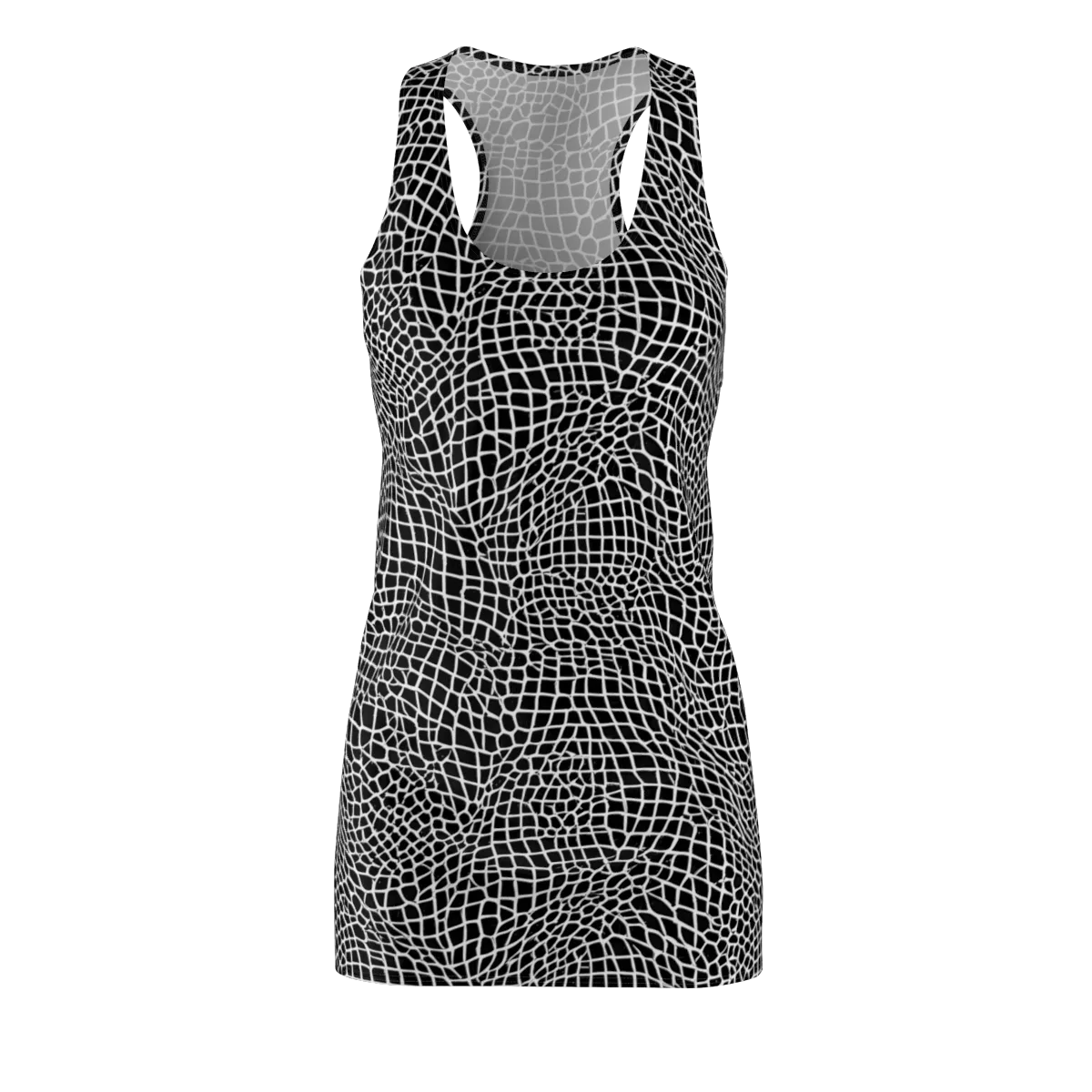 Obsidian Web on Racerback Dress — Front