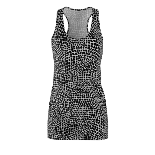 Obsidian Web on a Racerback Dress