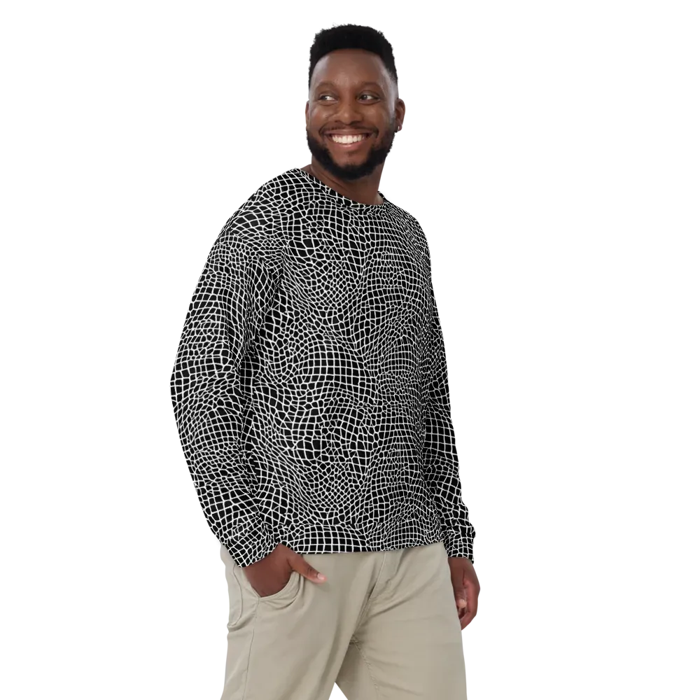 Obsidian Web on Sweatshirt — Front