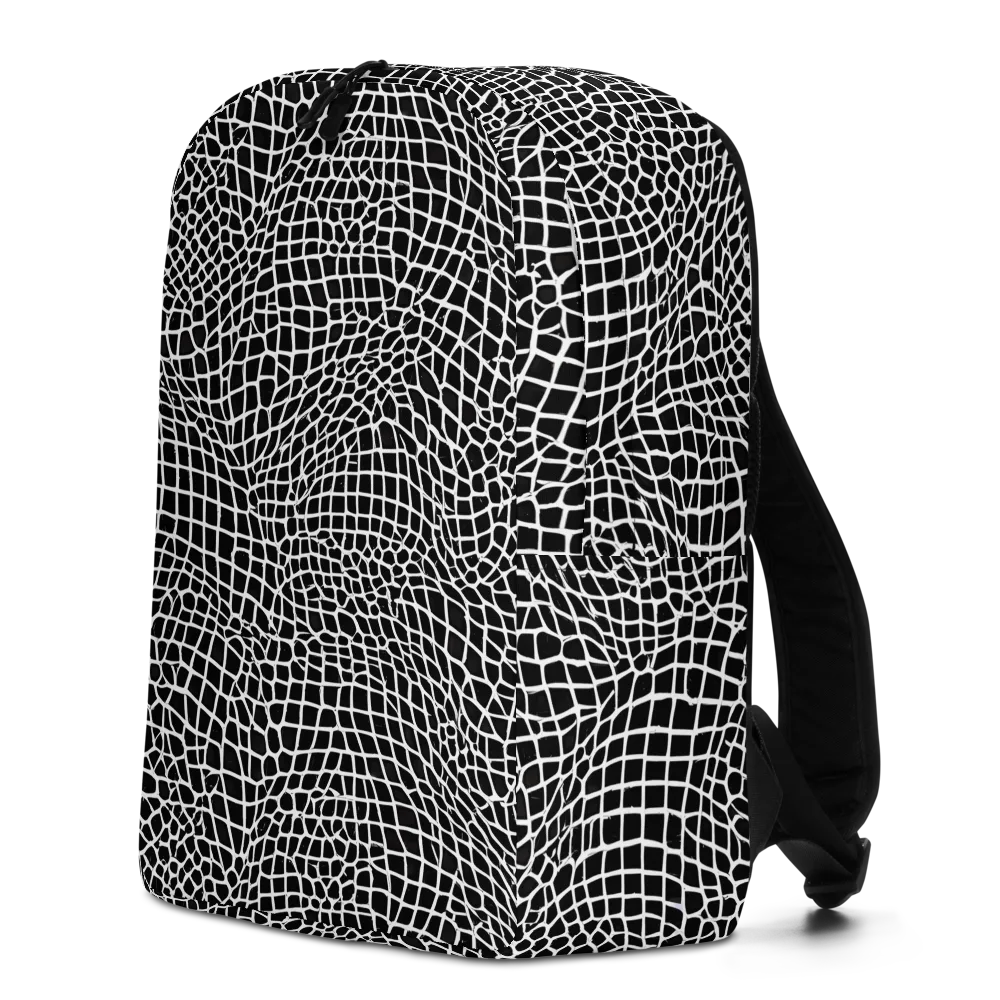 Obsidian Web on Minimalist Backpack — Left