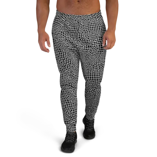 Obsidian Web on a Men's Joggers