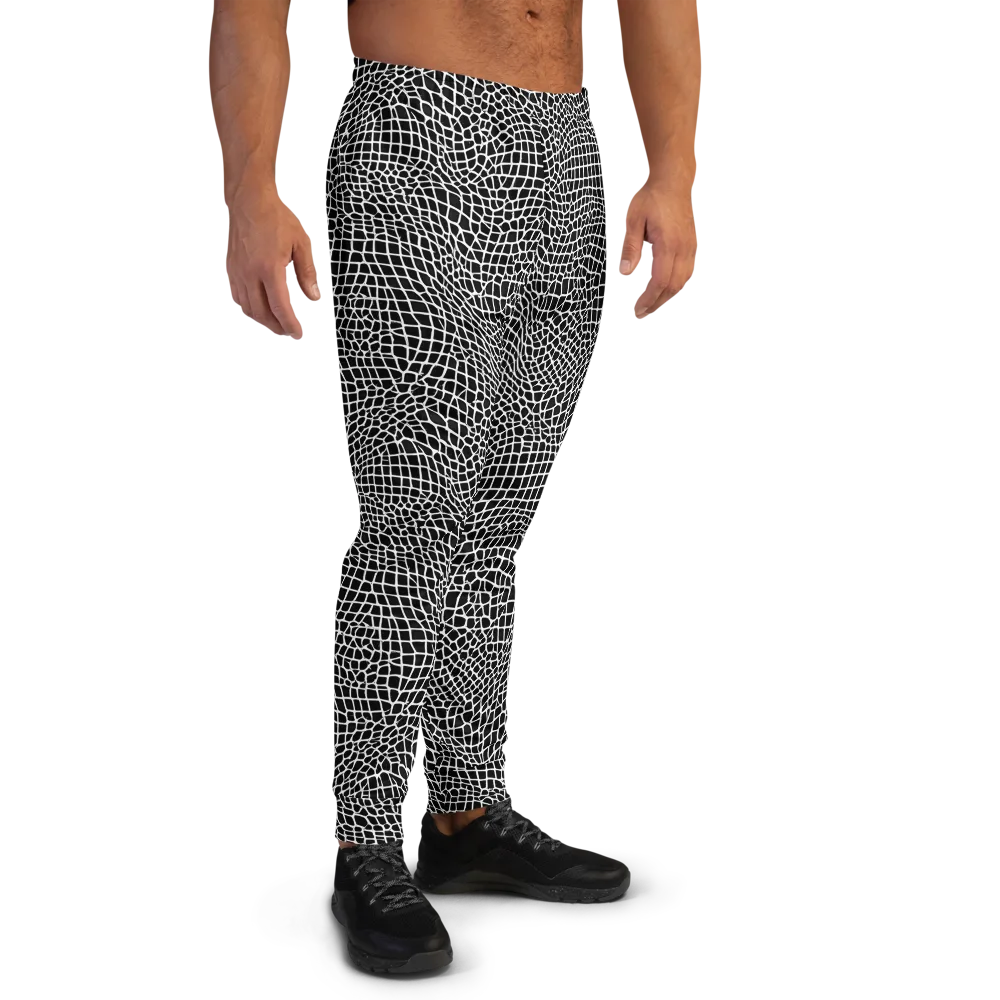 Obsidian Web on Men's Joggers — Right