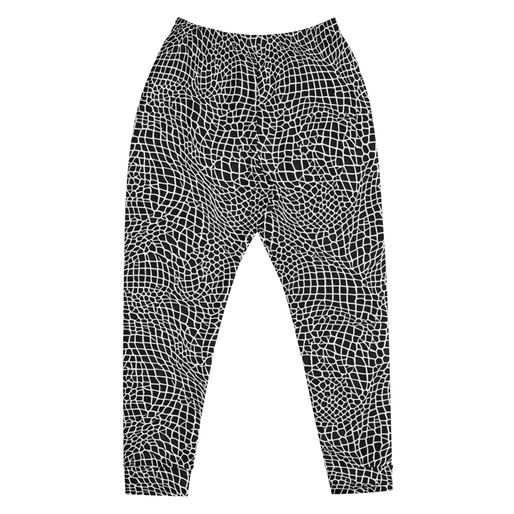 Obsidian Web on Men's Joggers — Front