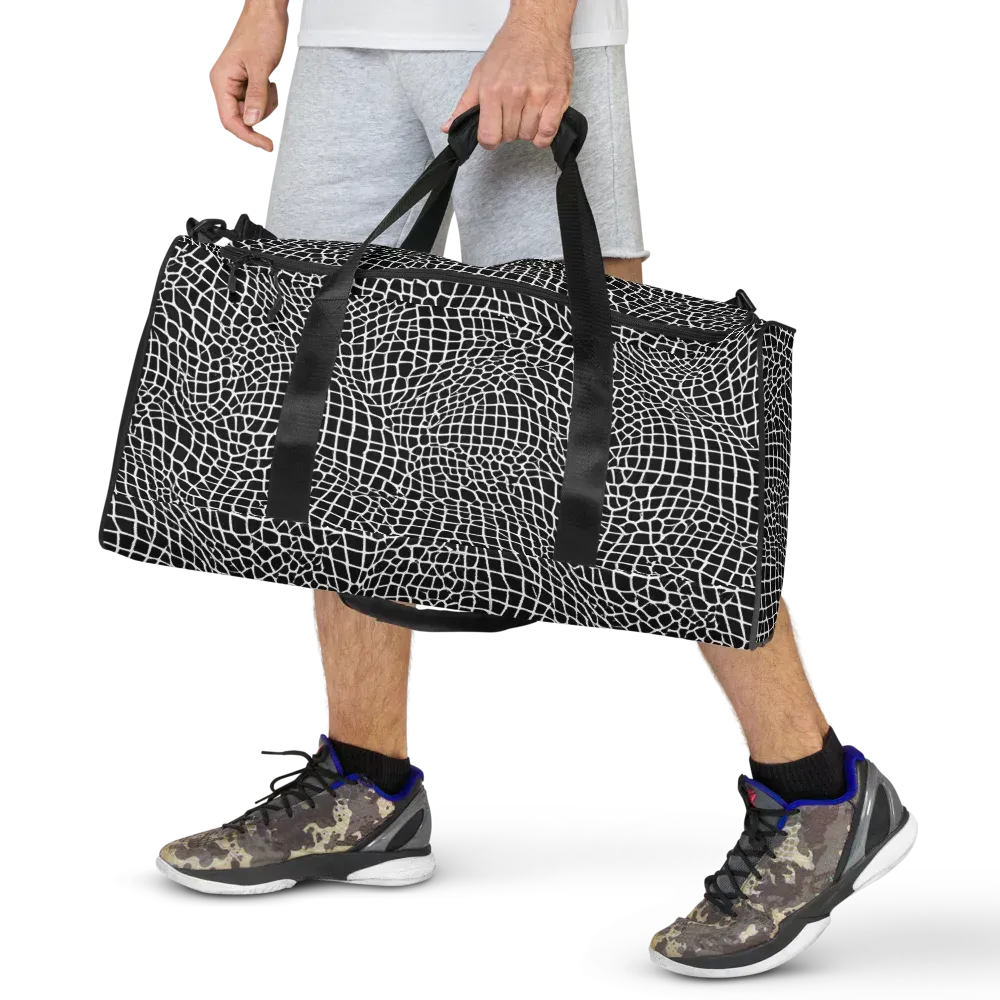 Obsidian Web on Duffle Bag — Front