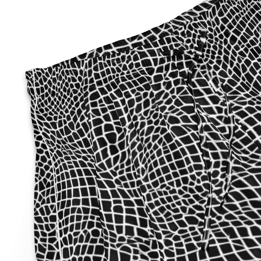 Obsidian Web on Women's Pajama Shorts — Product details