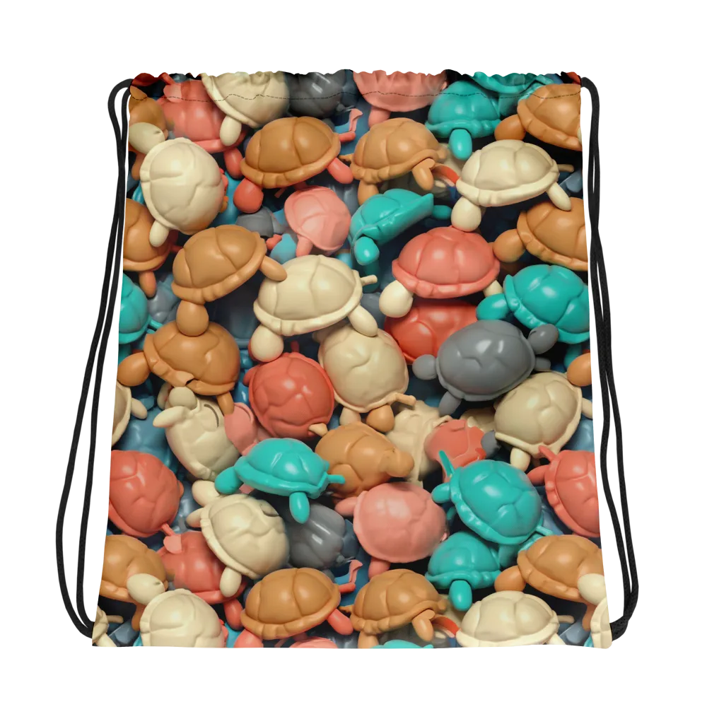 Turtle Taffy on Drawstring Bag — Photo