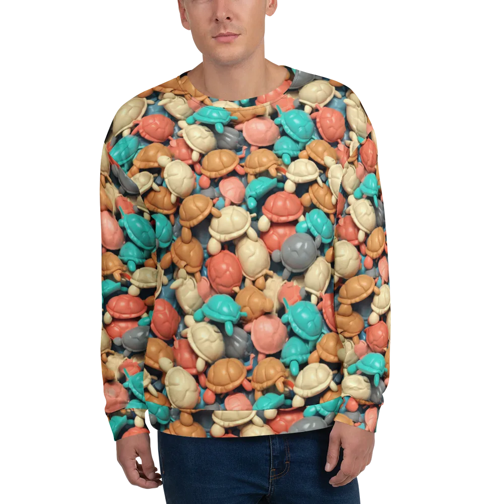 Turtle Taffy on Sweatshirt — Front