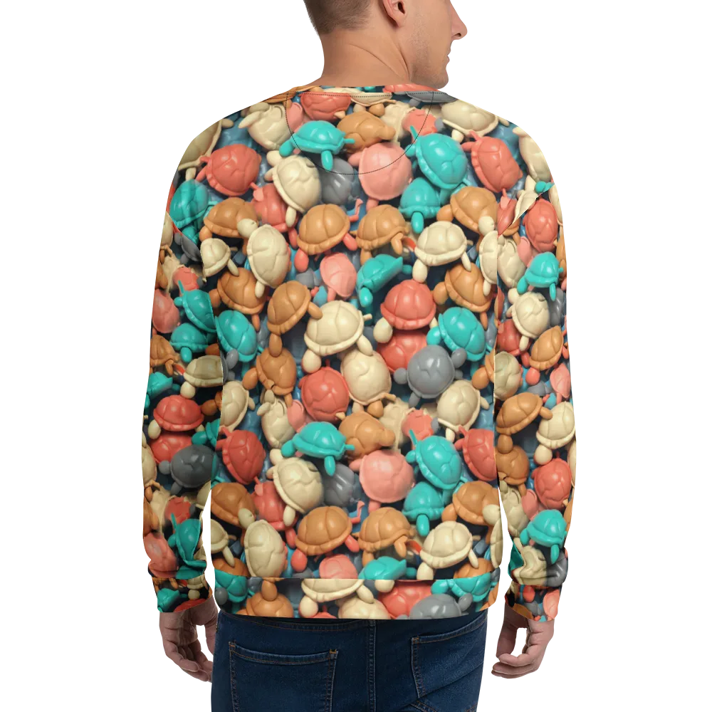 Turtle Taffy on Sweatshirt — Back