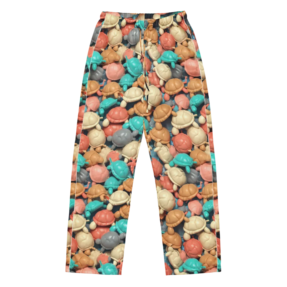 Turtle Taffy on Women's Pajama Pants — Front