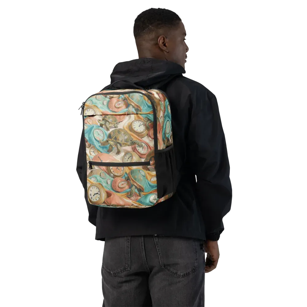 Tortoise O’clock on Utility Backpack — Back