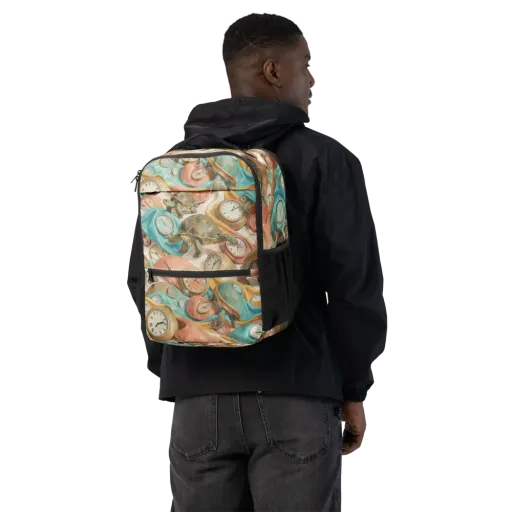 Tortoise O’clock on a Utility Backpack