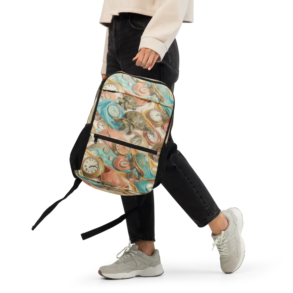 Tortoise O’clock on Utility Backpack — Front
