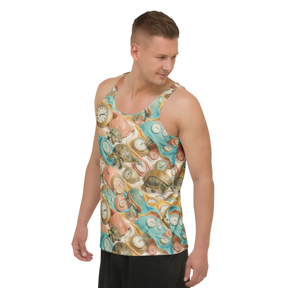 Tortoise O’clock on Men's Tank Top — Left Front